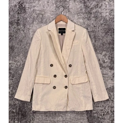 J Crew Jacket 2 Womens Double Breasted Blazer In Nalya Italian Corduroy - Image 1 of 4