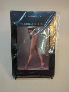 Victoria Secret BLUEBELLA Sheer Tights Lightly Reinforced S/M Black (30401) - Picture 1 of 4