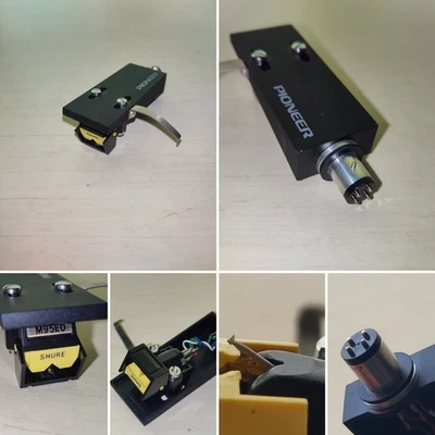 CARTUCHO/STYLUS SHURE M95ED con cabezal PIONEER Foto 1 de 4