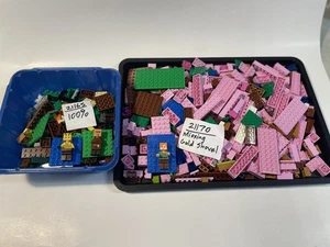 LEGO Minecraft Schweinehaus 21170 (99%) & Bienenfarm 21165 (100%) vollständig - Bild 1 von 7