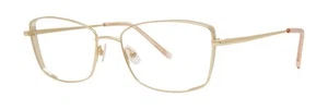 Vera Wang VA53 Eyeglasses Eye Glasses Gold Authentic New 56mm Women - Picture 1 of 1