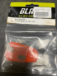 Blade BLH1671OR Blade 450 Tail Rotor Blade, Orange Blade 400 450 3D 450 X - Picture 1 of 1