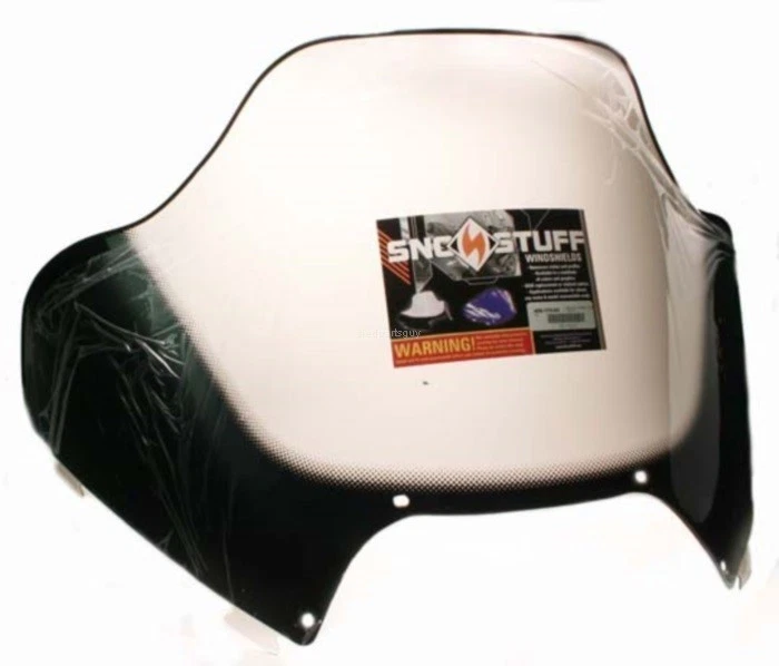 Parabrisas Arctic Cat Puma 340, 1997, 18-1/2" negro sobre humo - 2-Up y Deluxe Foto 1 de 1
