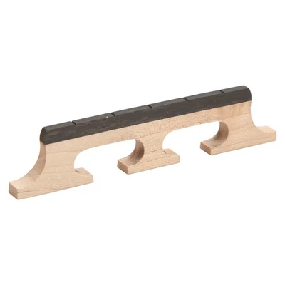 Banjo Bridge Maple Sturdy Lightweight Stable Clear Voice Transmission Wooden CTX - Image 1 of 4