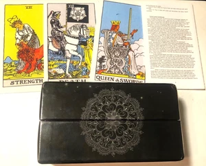 Juego de 78 cartas del tarot ML con instrucciones The Unkowable vive en un paquete de cartas - Imagen 1 de 7