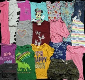 Girl's Size 7 7/8 GAP Carter's Summer Dresses Shirts Shorts Jeans Clothes Lot - Picture 1 of 12