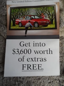 HOLDEN COMMODORE ESTEEM COLOUR BROCHURE - Picture 1 of 2
