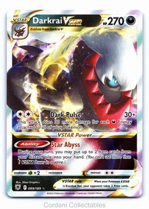 Darkrai VSTAR 099/189 - Astral Radiance - Pokemon Card - Near Mint - Picture 1 of 2
