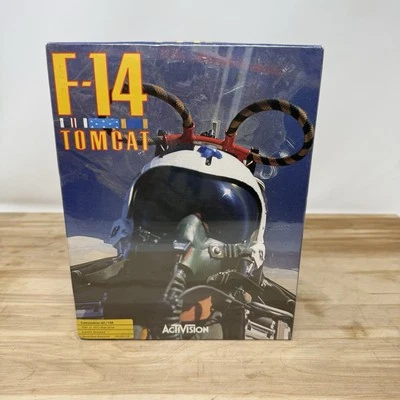 COMMODORE 64/128 -- F-14 TOMCAT (ACTIVISION - DISK) #U.S. RELEASE / New Sealed! - Image 1 of 4