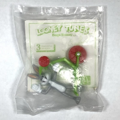 НОВАЯ 1989 McDonald's Canada Looney Tunes BUGS BUNNY игрушка Happy Meal - Изображение 1 из 3