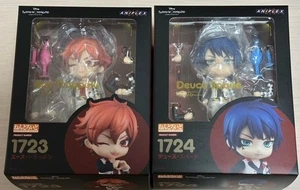 Disney Twisted Wonderland Nendoroid Ace & Duce set of 2 ANIPLEX Figure Used - Picture 1 of 14