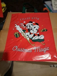 Bolso de Mano Disney Mickey Minnie Navidad Vacaciones Trineo - Imagen 1 de 2