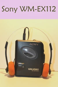 Sony WM-EX112 Walkman lettore cassette - testato su ❤ e reni - cinghia nuova - Foto 1 di 8