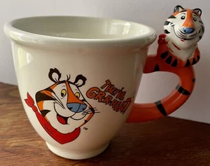 Tony The Tiger Kellogg Big Cereal Bowl/Coffee Mug Frosted Flakes VTG RARE - Picture 1 of 3