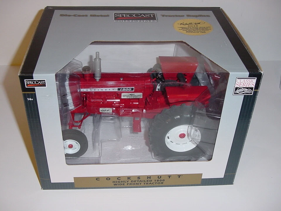 1/16 Cockshutt 1800 Wide Front Tractor NIB! 2015 WNAX 93 Years of Broadcasting! - Image 1 of 4