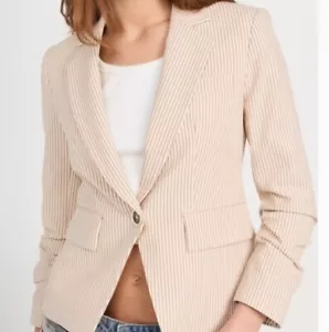 Veronica Beard Damen hellbraune Aaliyah Dickey Jacke Gr. 0 PREISSTURZ! - Bild 1 von 7