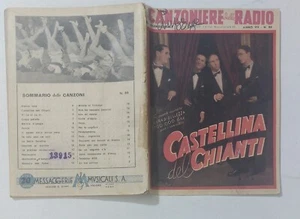 68385 Canzoniere della radio - Fascicolo 84 Anno VII - 1946 - Bild 1 von 4