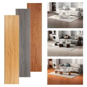 PVC Vinyl Laminat Selbstklebend Eiche Dielen Planke Vinylboden Fußboden 1m²-5m² - Bild 1 von 17