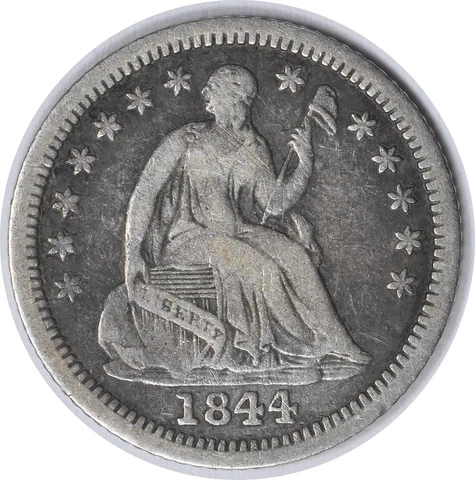 1844-O Liberty Seated Silver Half Dime VF Uncertified #151 Cover
