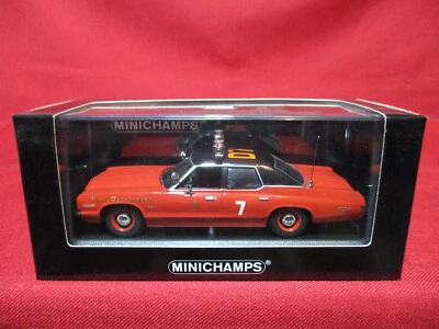 1/43 Scale 1974 Dodge Monaco Fire Department Limited Ed 1008 Pc Minichamps Spark - Image 1 of 4