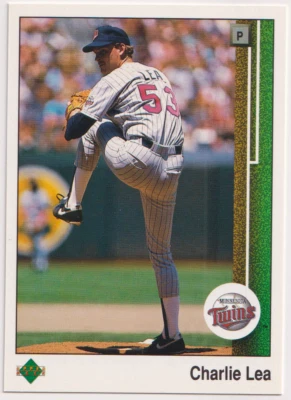 1989 Upper Deck #81 Charlie Lea Minnesota Twins - Image 1 of 2