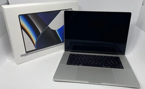 Macbook Pro 16" (2021) - Apple M1 Pro - GPU 16-Cœurs - RAM 16 Go SSD 1 To Gris - Photo 1/4