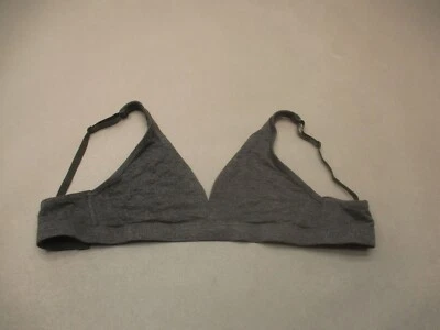 Sujetador Bralette Alfani Talla S Mujer Gris Sin Forro Inalámbrico Cierre Trasero 8J Foto 1 de 4