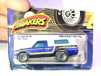 Hot Wheels Real Riders Blue DODGE D-50 HiRakers ultra rare - Image 1 of 4
