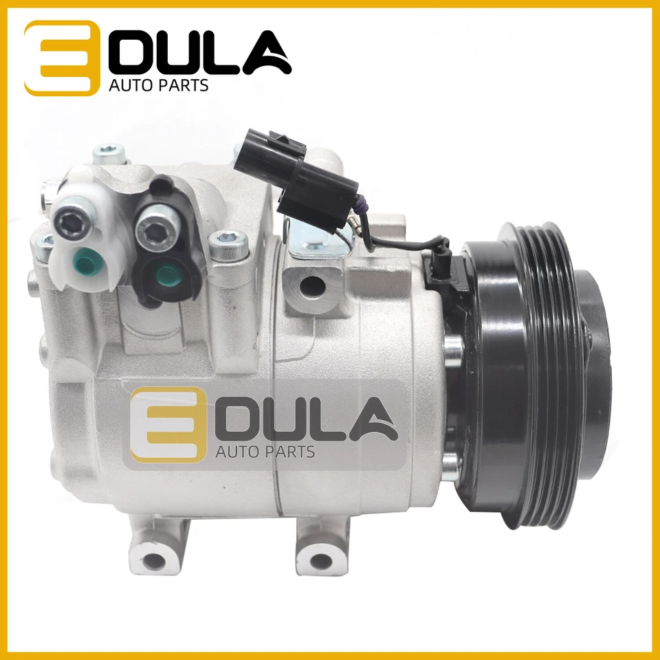Compresor de aire acondicionado compatible con Hyundai ELANTRA TIBURON TUCSON Matrix 2001-08 97701-09000 Foto 1 de 4