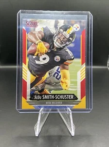 2021 Panini Score - JUJU SMITH-SCHUSTER RED PARALLEL #114 Pittsburgh Steelers - Picture 1 of 3