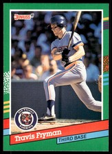 1991 Donruss Travis Fryman Detroit Tigers #768