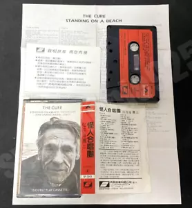 1986 The Cure Standing On A Beach The Singles Taiwan 1st Ver. Cassette Tape Rare - Picture 1 of 22