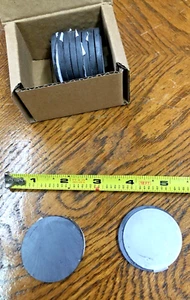 BOGO50% OFF - 10 Round Magnets 1 3/4" Strong Magnet Round with adhesive back - Picture 1 of 3