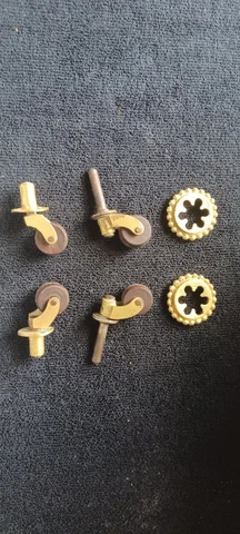 Antique Wooden Casters Cover