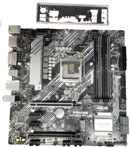 ASUS Prime H470M-PLUS MOTHERBOARD Defekt AS-IS FOR PARTS READ #73 - Bild 1 von 4
