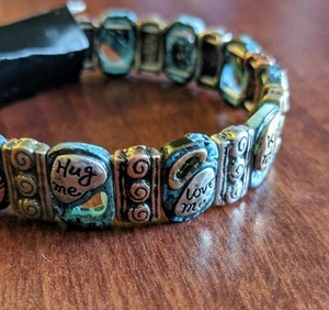 Hug Me, Kiss Me, Love Me Bracelet (3 Colors) - Picture 1 of 12