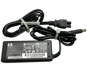 Genuine HP (PPP009H) AC Adapter Power Supply - 18.5 Volts 3.5A & 65 Watts - Picture 1 of 1
