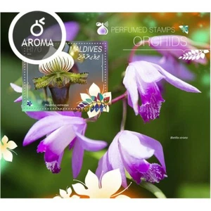 Maldivas 2014 MNH-ORCHIDS | Código Michel: 5404/Bl.743 | Código Scott: 3257 - Imagen 1 de 1