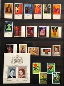 Liechtenstein 1967-1970, kleines Lot postfrisch - Bild 1 von 1