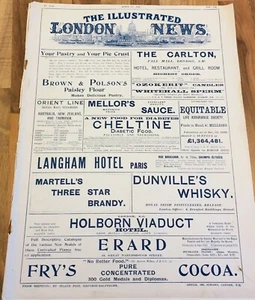 Rare and Original The Illustrated London News 1901, No. 3236, Vol 118 - Picture 1 of 8