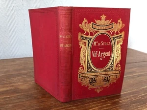 Mme De Stolz VIF ARGENT Ed. Mame (1885) Cartonnage en superbe état - Bild 1 von 5