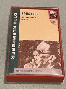 Bruckner - Symphony No. 6 - Cassette Tape Album - Otto Klemperer - 1990 EMI - Picture 1 of 5