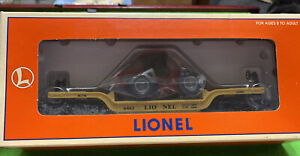 Lionel Trains 6461 Depressed Center Flatcar w/Ertl Case 4WD Tractor /NIB 6-16957