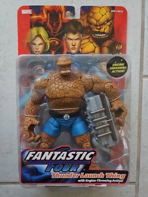 НОВАЯ ЭКШН-ФИГУРКА MARVEL FANTASY FOUR 4 CLASSICS THUNDER START THE THING! a31 - Изображение 1 из 2