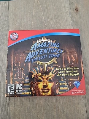 Amazing Adventures The Lost Tomb PC Game 2007 PopCap Windows 2000/XP/Vista  - Image 1 of 4