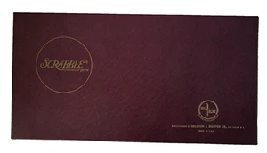 Vintage Selchow & Righter Co. SCRABBLE GAME 1976 edition - Picture 1 of 11