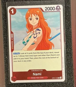 One Piece CCG Nami - Romance Dawn (OP01-016) Rare Foil - Picture 1 of 2