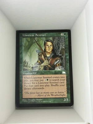 Magic the Gathering MTG Llanowar Sentinel (134) Weatherlight. M12 - Image 1 of 2
