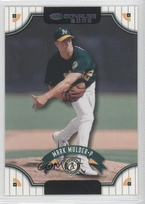 2002 Donruss Silver Sample Mark Mulder #110 - Image 1 of 2