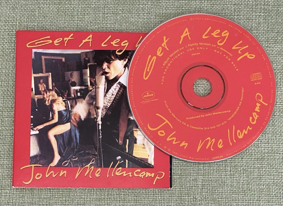 John Mellencamp       ** PROMO CD **       Get a Leg Up Foto 1 de 1